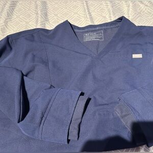 Figs oversized Longsleeve V-Neck Top